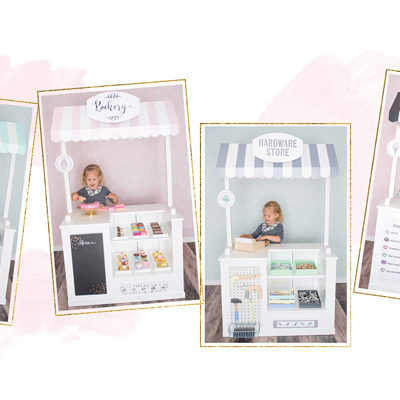 BAKERY PLAY STAND  INTERCHANGEABLE THEMES - Styled By Mama